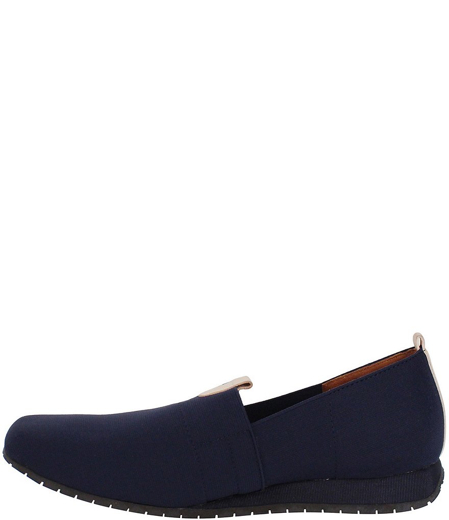 L'Amour Des Pieds Tumai Stretch Fabric Slip Ons