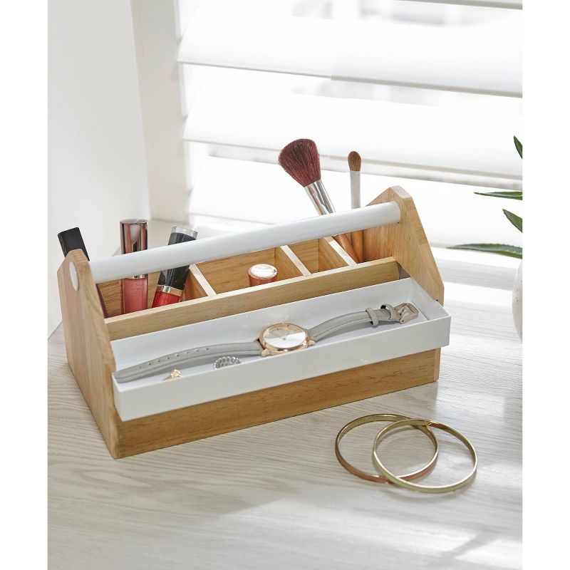 Toto Medium Jewelry Storage Natural/White - Umbra