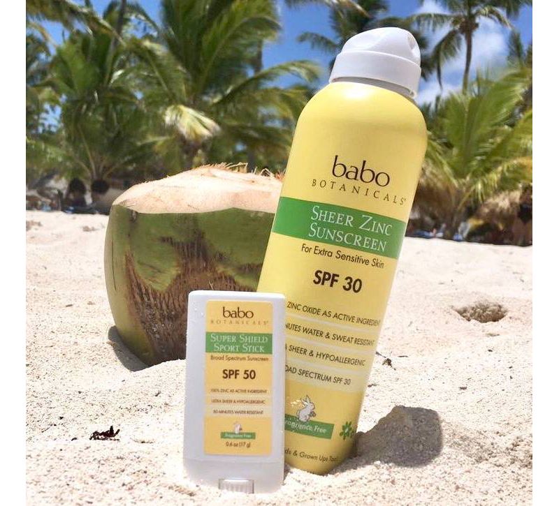 Babo Botanicals Super Shield Sport Sunscreen Stick Fragrance - SPF 50 - 0.6oz