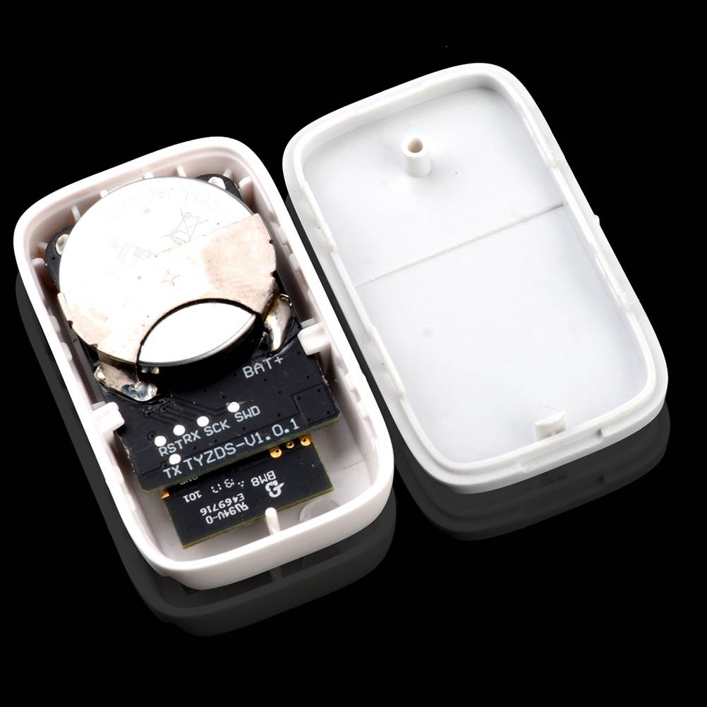 1 Set Magnetic Door Sensor Detector Intelligent ZigBee Door Sensor App Alerts Reminder for Home (White)