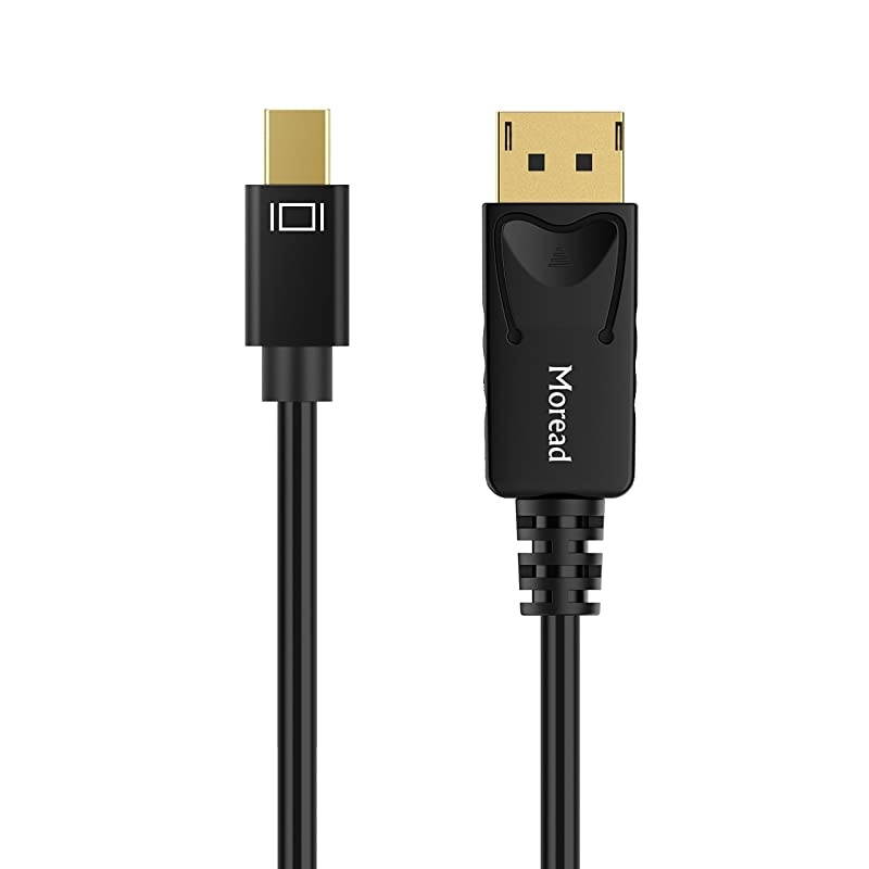 Mini DisplayPort to DisplayPort Cable 10 Feet GoldPlated Thunderbolt to DisplayPort 4K60Hz 1440p144Hz Mini DP to DP Display Cable Black