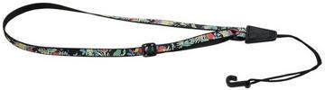 Levy's MP22-006 .5" Printed Polyester Hawaiian Design Ukulele Strap - Parrot