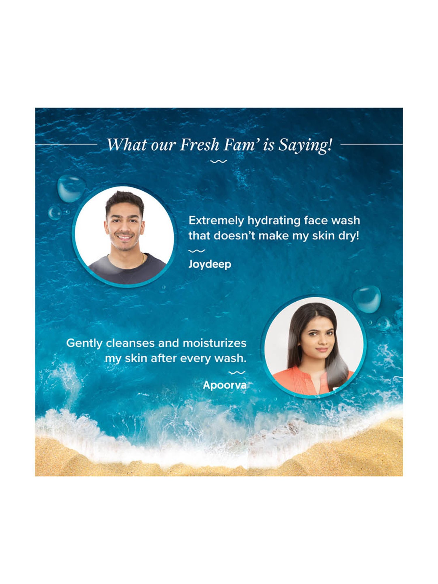 Aqualogica Hydrate+ Smoothie Face Wash - 100 ml