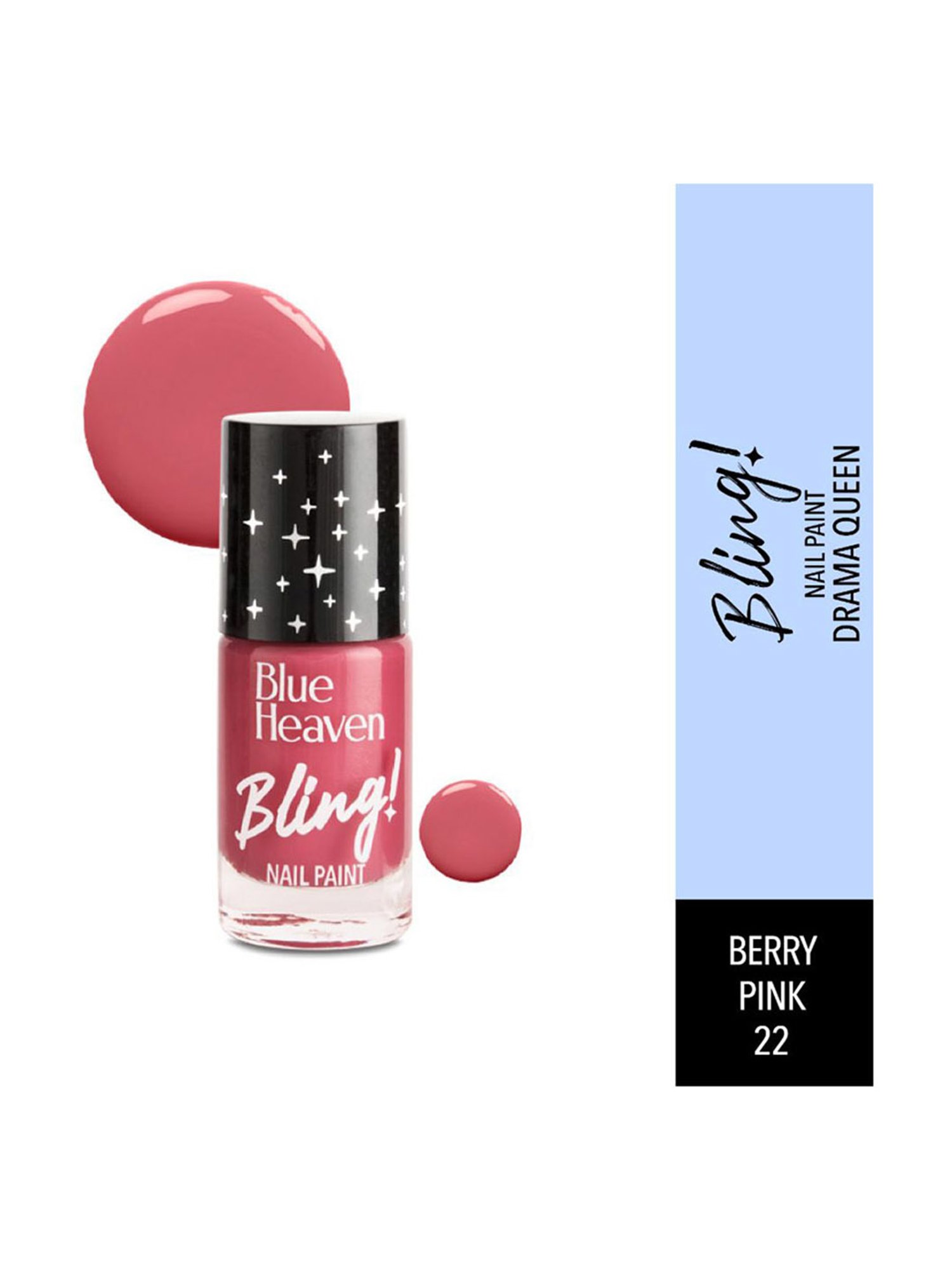 Blue Heaven Drama Queen Edition Bling Nail Paint Set