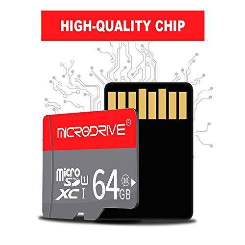 AFANG Micro SD Card Microdrive 64GB High Speed Class 10 Micro SD (TF) Memory Card