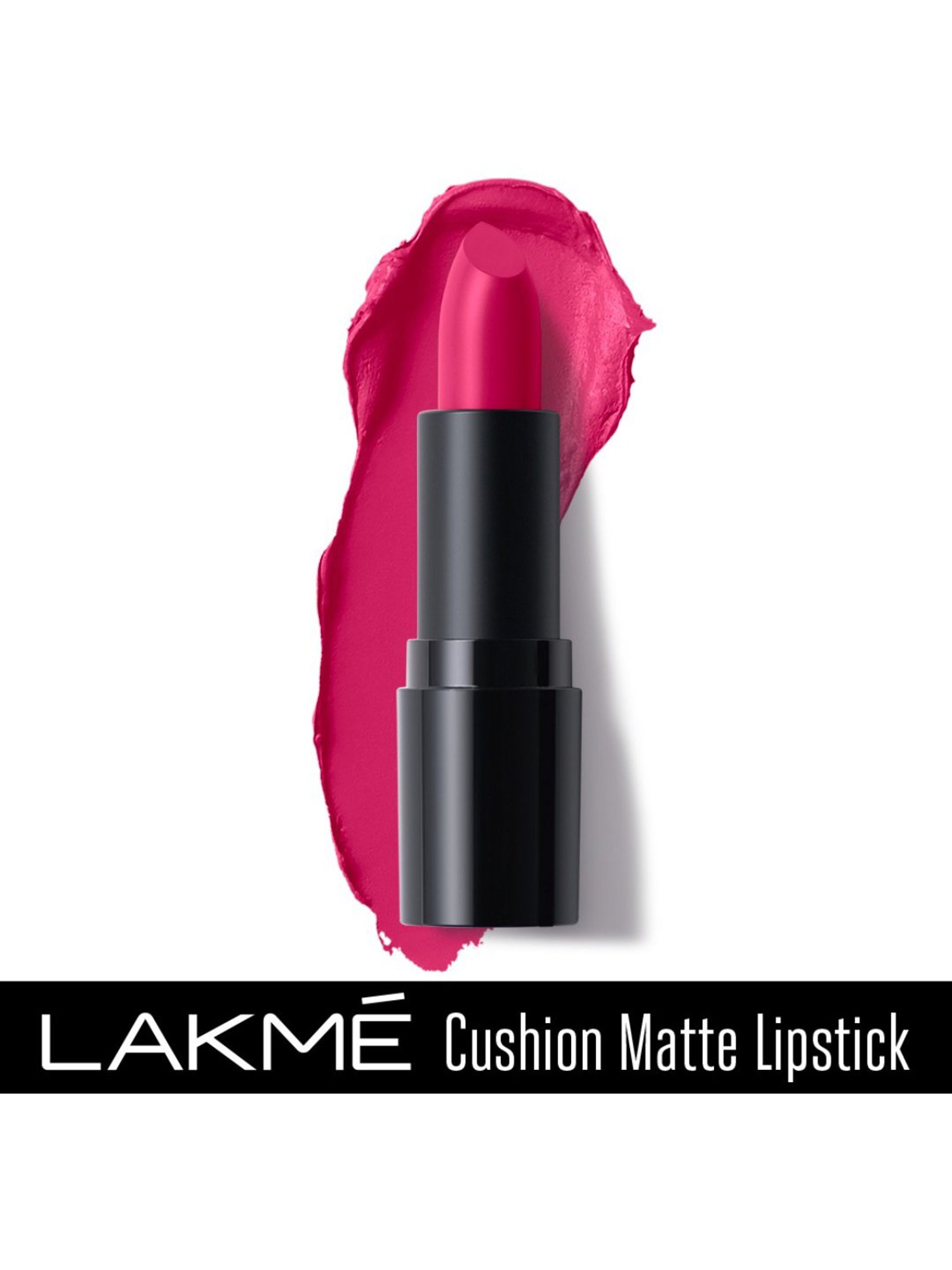 Lakme Cushion Matte Lipstick Pink Petal - 4.5 gm