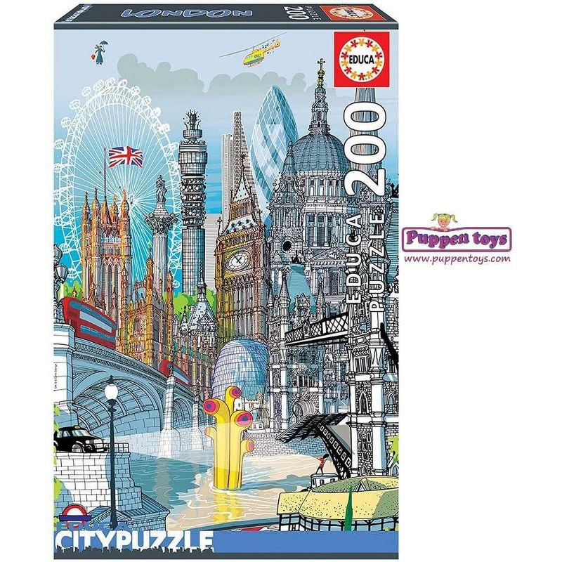 Educa Borras London 200 Piece Jigsaw Puzzle