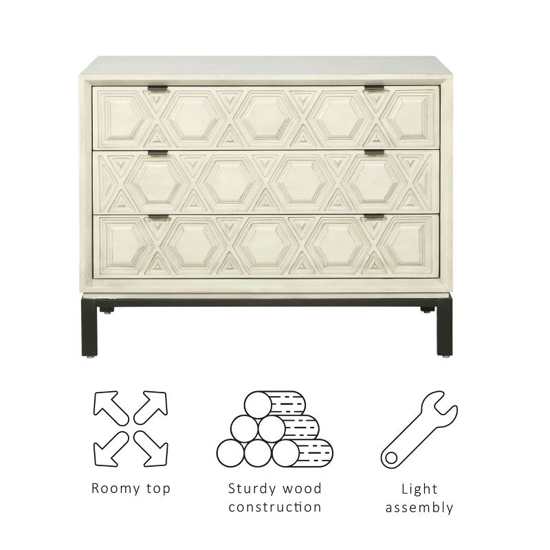 Matilda Console Cream - Powell Company