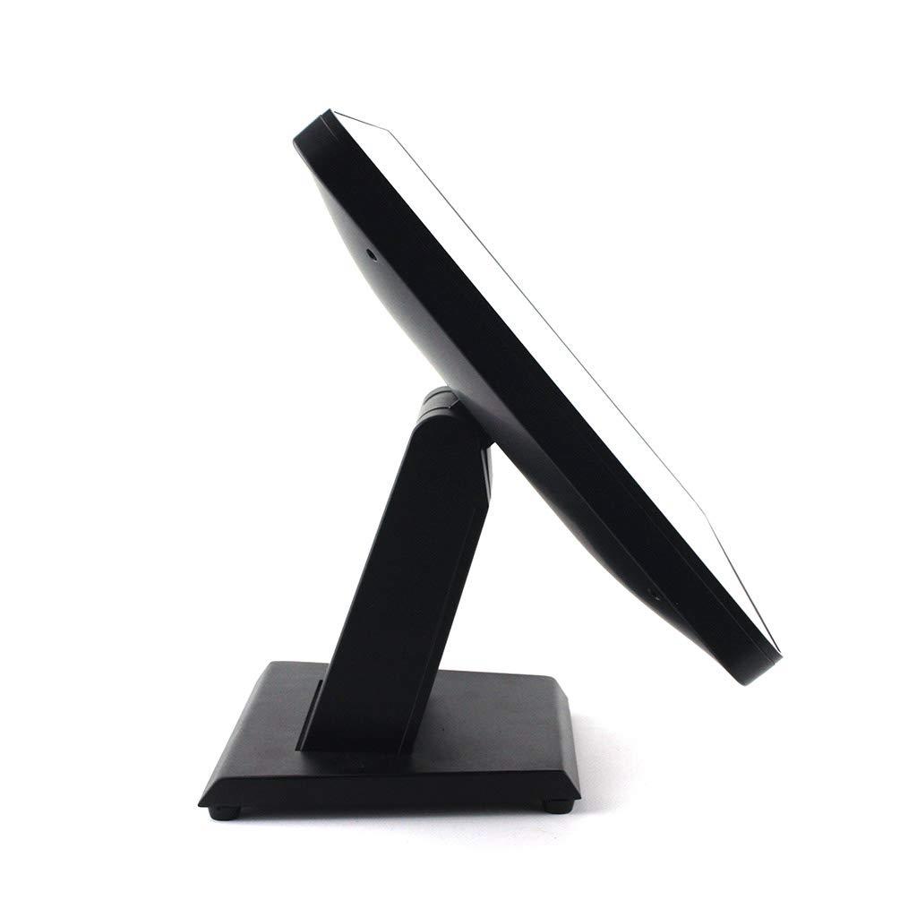 17-Inch Capacitive LED Backlit Multi-Touch Monitor, True Flat Seamless Design Touchscreen, VGA and HDMI Input, for Office, Retail, Restaurant, Bar, Gym, Warehouse, No Driver Required