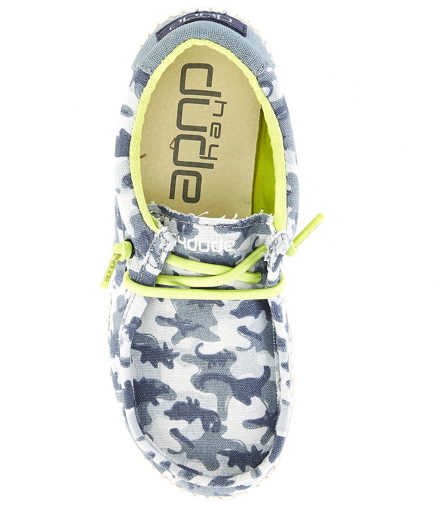Hey Dude Boys' Wally Camodino Washable Slip-Ons (Youth)