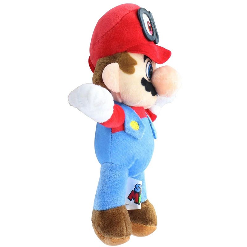 Chucks Toys Super Mario 8.5 Inch Character Plush | Mario Cappy