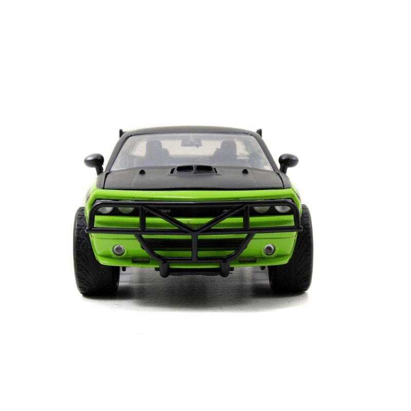 Jada Toys Fast & Furious 2008 Dodge Challenger SRT8 Off-Road Die-Cast Vehicle 1:24 Scale Green