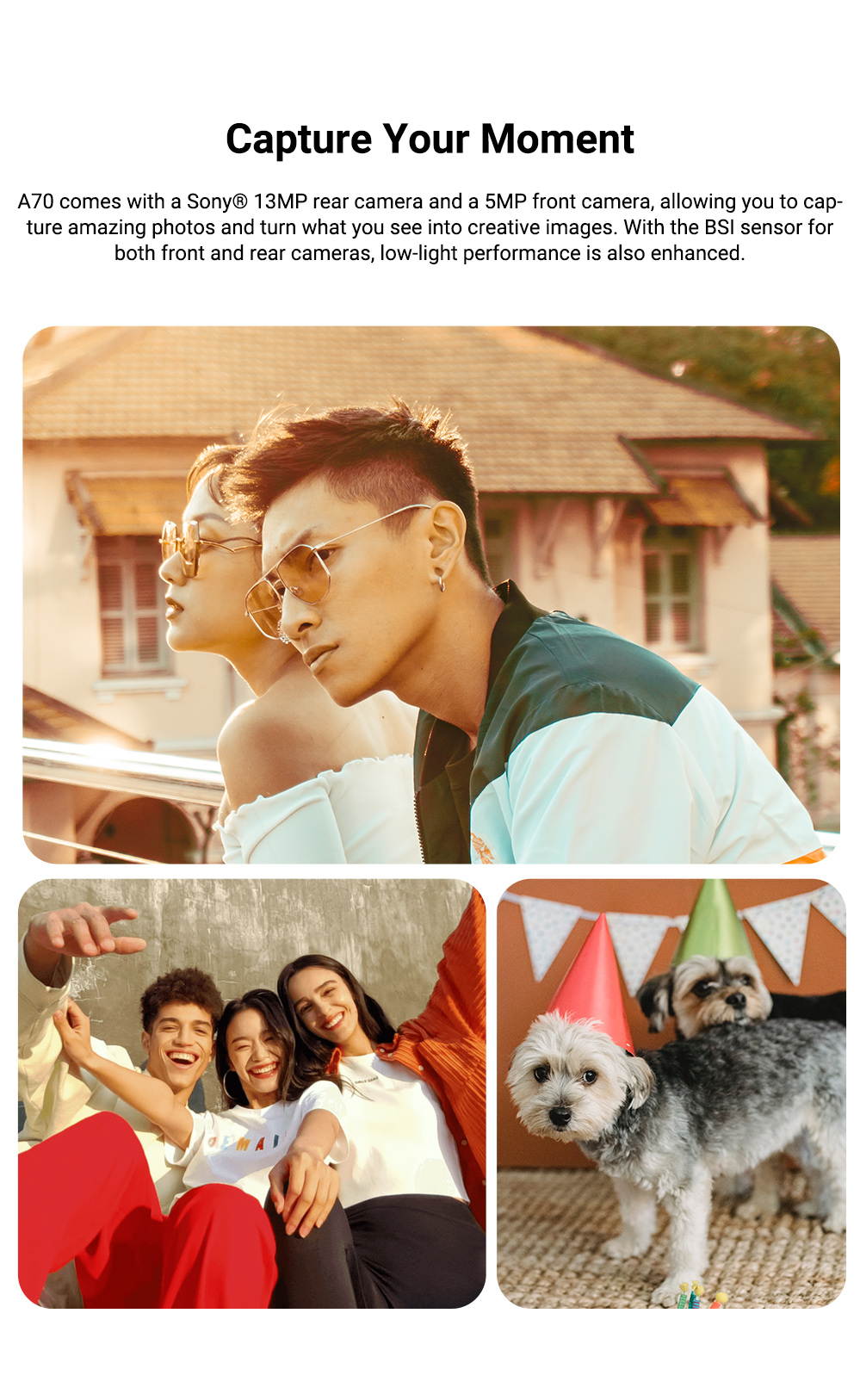 Blackview A70 mobile, 3GB + 32GB, 5380mAh, Android 11.0, Octa Core, 4G, 6.51 "HD + 13MP Rear camera, Facial ID, Fingerprint recognition