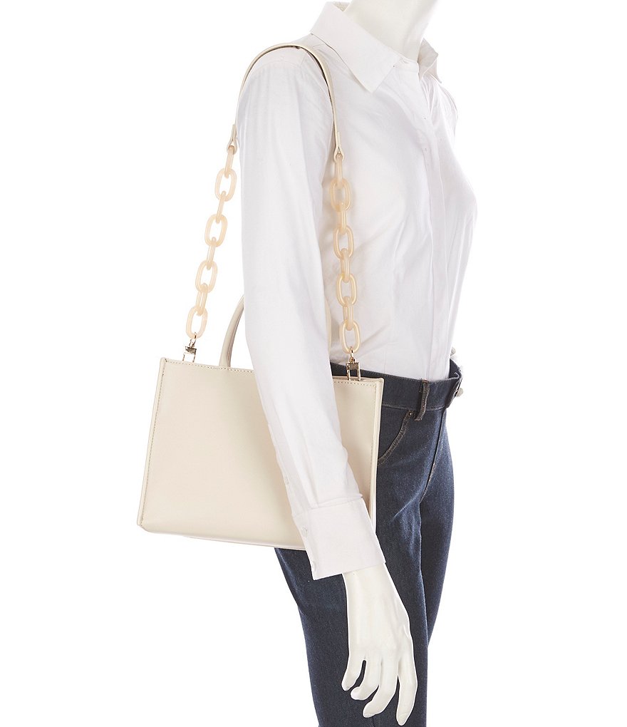 House of Want How We Gram Small Smooth Vegan Leather Tote Bag