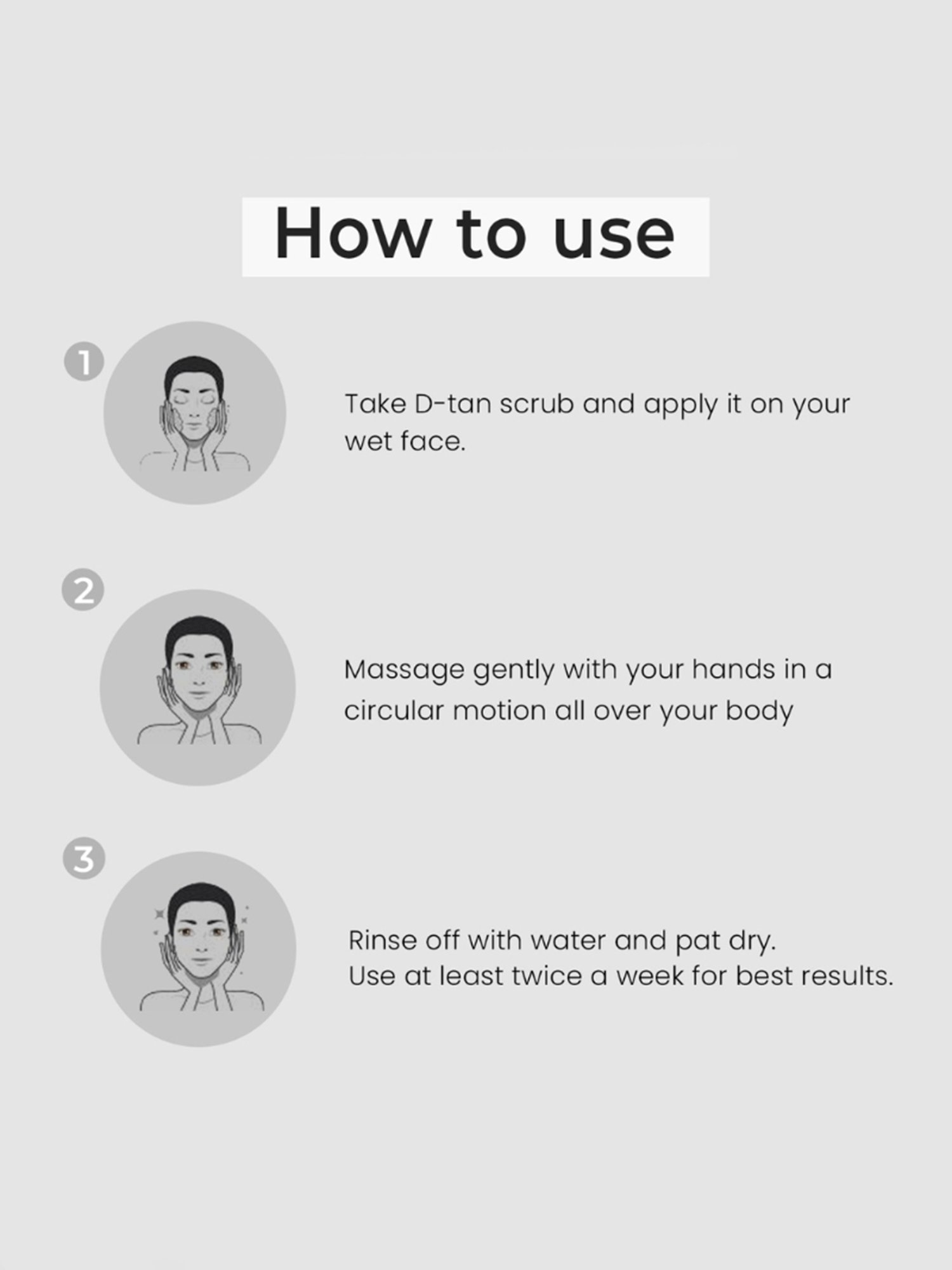 O3+ D-Tan Scrub - 50 gm