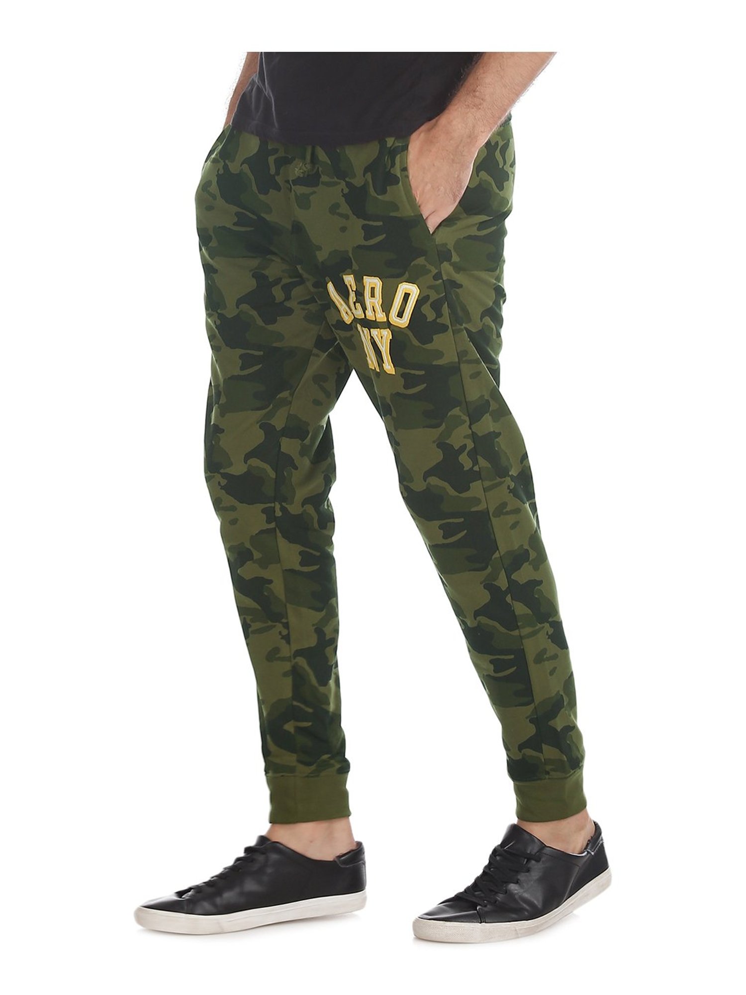 Aeropostale Green Camo Print Joggers
