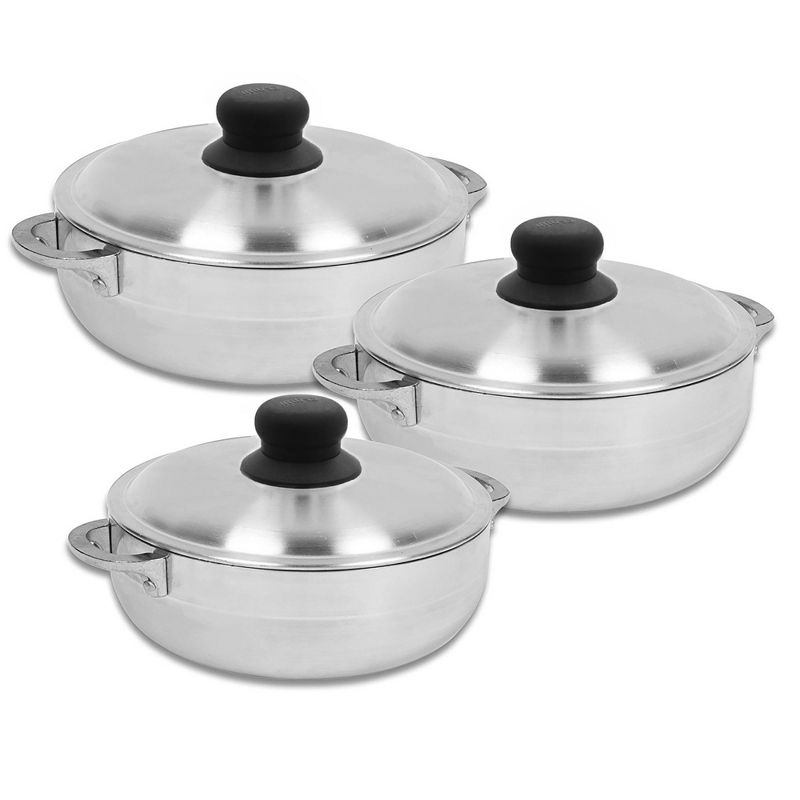 IMUSA 3pc Stamped Caldero Cookware Set