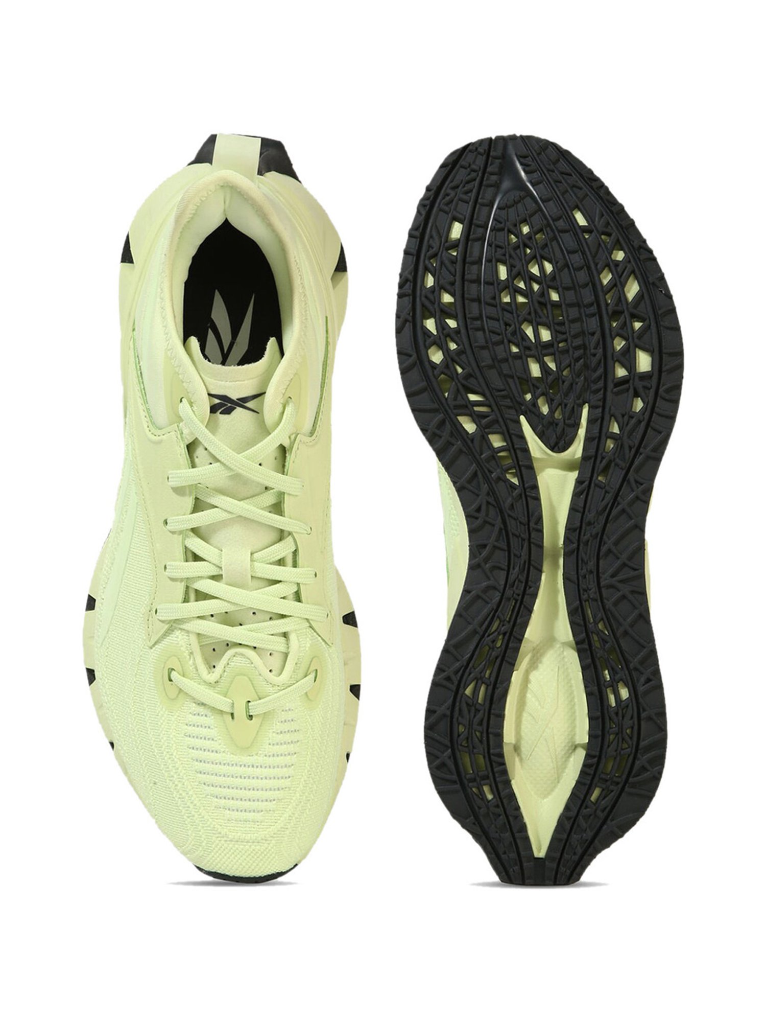 Reebok Women's Zig Kinetica 3 Green Running Shoes