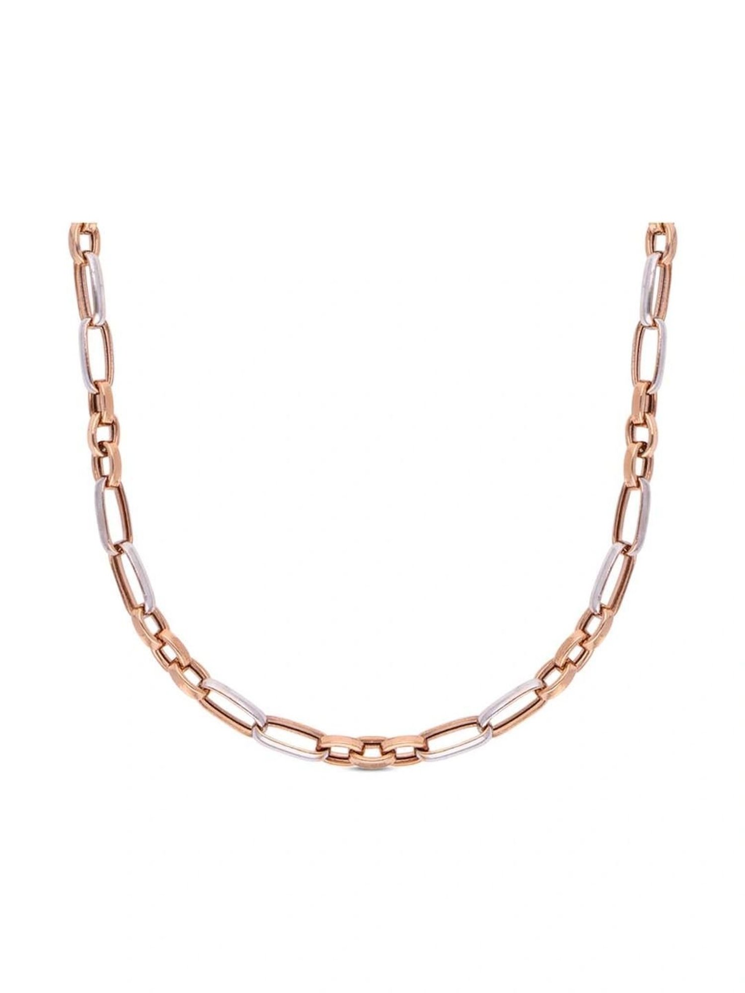 CKC Stylish Two-Tone Men's Fancy Chain