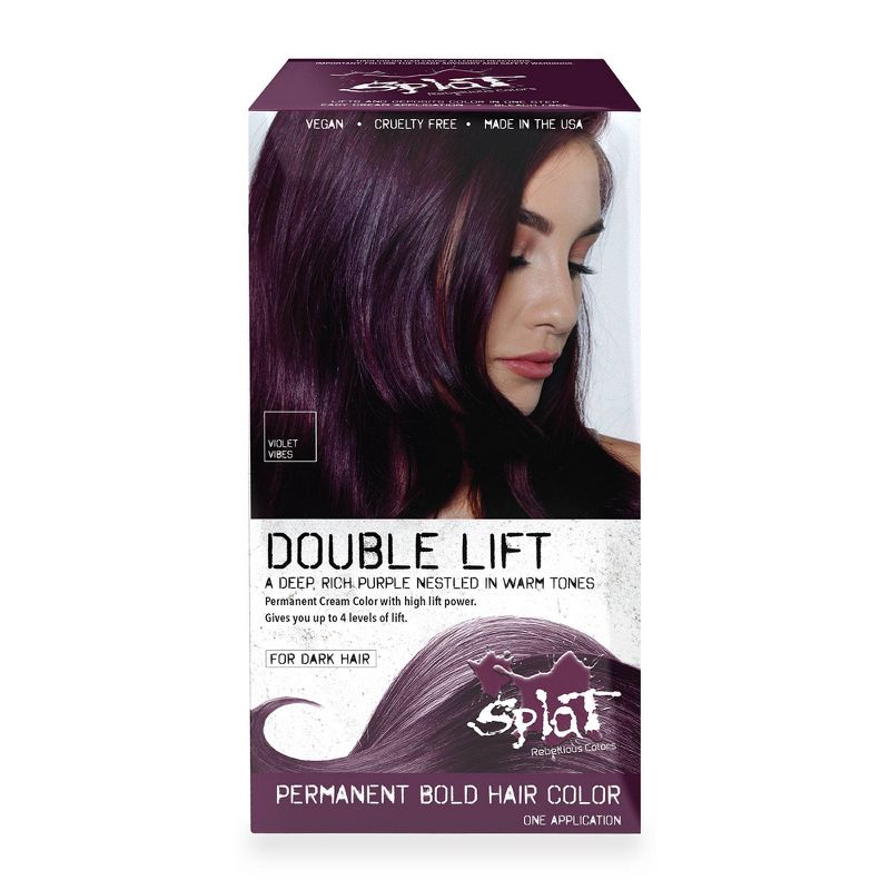 Splat Double Lift Permanent Color Purple