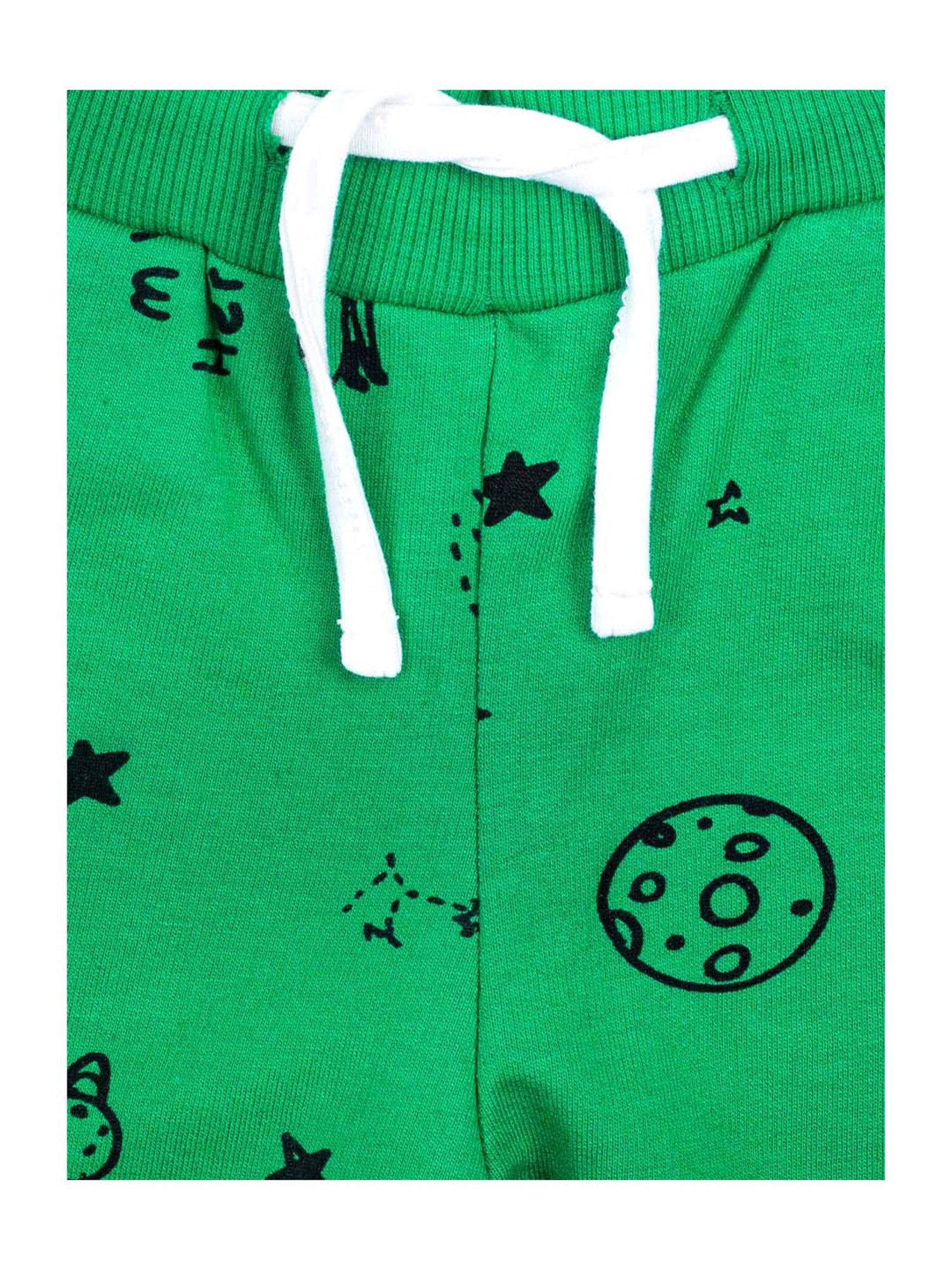 Mee Mee Kids Multicolor Cotton Printed Joggers - Pack of 2