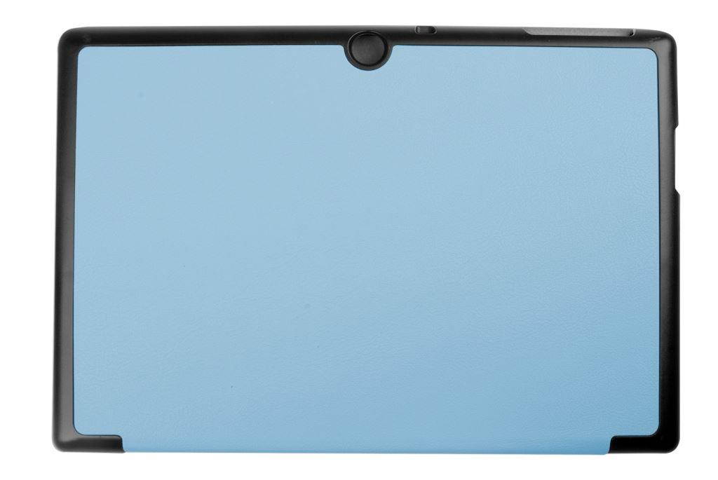 Hellfire Trading Slim Compact PU Magnetic Leather Case for Lenovo Tab 10 A3-A30 - Purple