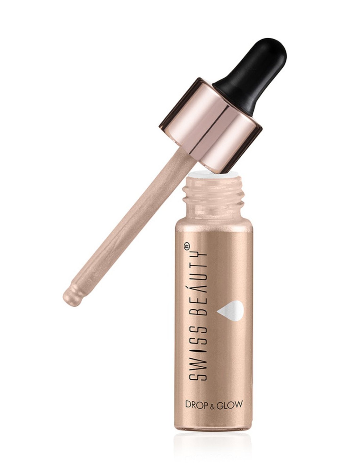 SWISS BEAUTY Drop & Glow Liquid Highlighter Illuminator Metal - 18 ml