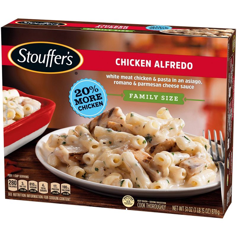 Stouffers Frozen Chicken Alfredo Family Size - 31oz