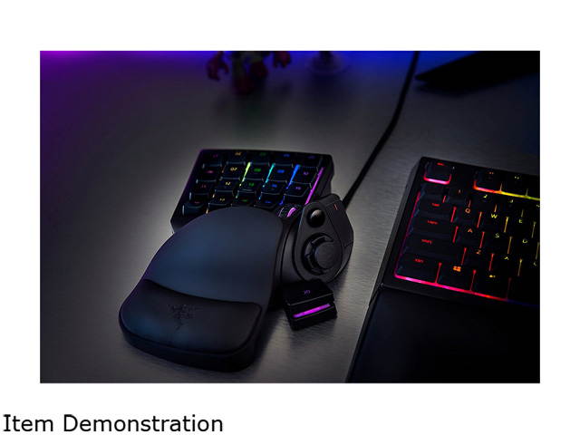 Razer Orbweaver Chroma: Green Mechanical Switch Gaming Keyboard with 30 Programmable Keys - RZ07-01440100-R3U1