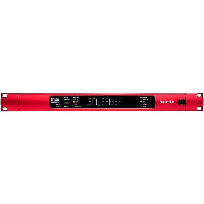 Focusrite RedNet D16R 16 MkII 16-channel Bi-Directional Digital Interface for Dante Networks