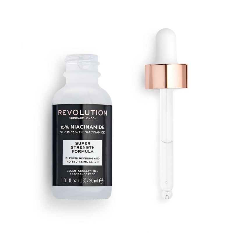 Makeup Revolution Skincare 15% Niacinamide Super Serum - 1.01 fl oz