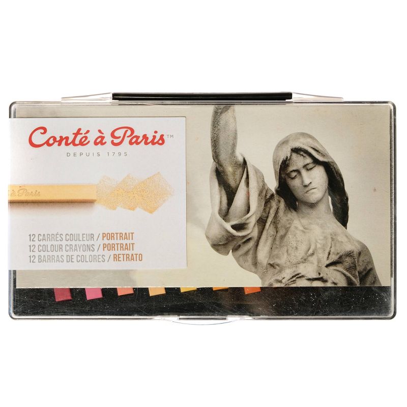 Sketching Crayons Portrait Colors 12ct - Conte