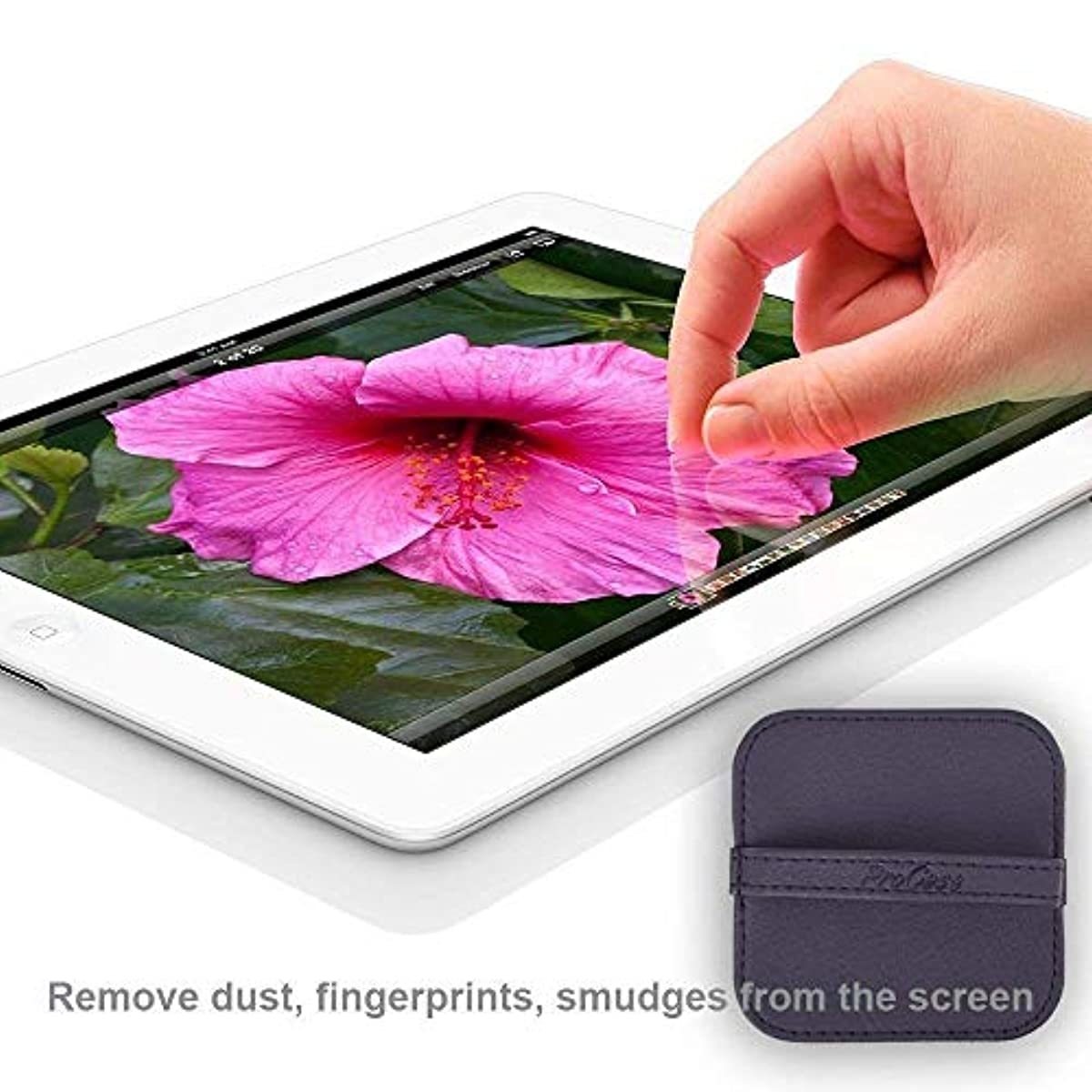 ProCase iPad 9.7 (2018 & 2017) / iPad Air 2 / iPad Air Case Bundle with Screen Cleaning Pad Cloth Wipes