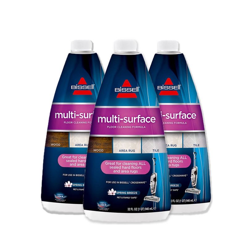 BISSELL CrossWave and SpinWave 3pk Multi Surface Formula 17893