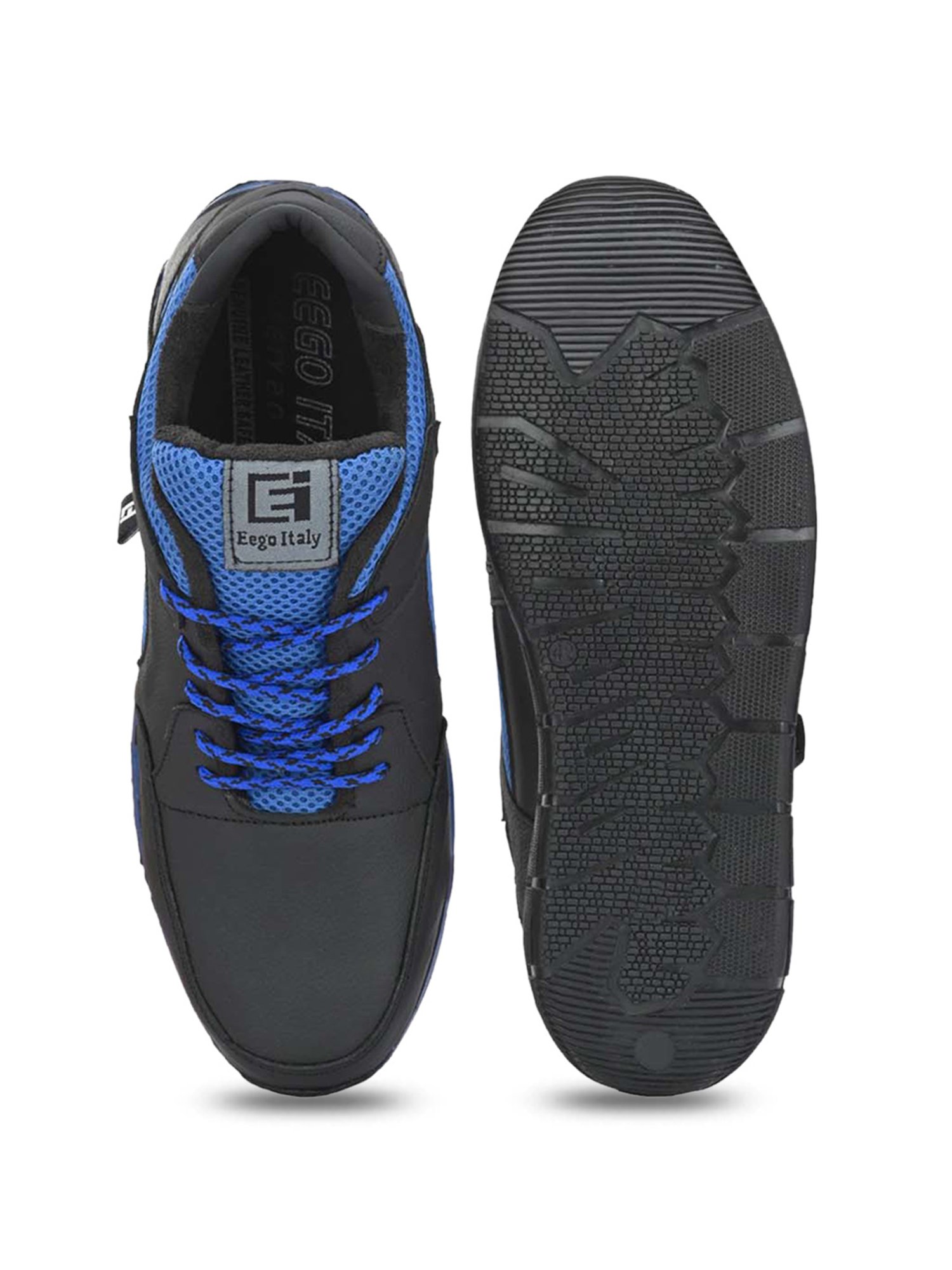 Eego Italy Men's Black Running Shoes