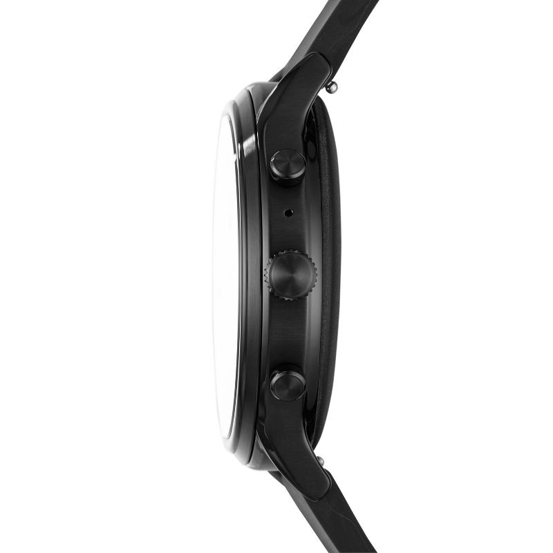 Fossil Gen 5 Smartwatch Carlyle HR 44mm - Black with Black Silicone