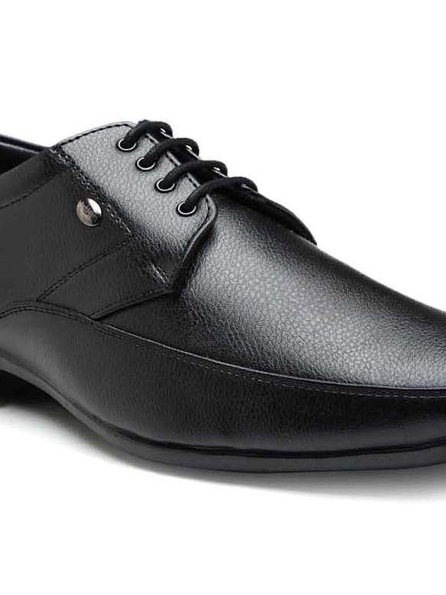 Action Men's Black Derby Shoes