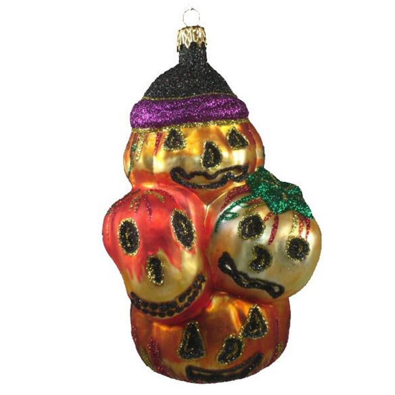 Larry Fraga Pumpkin Patch Halloween Ornament Pumpkin  -  Tree Ornaments
