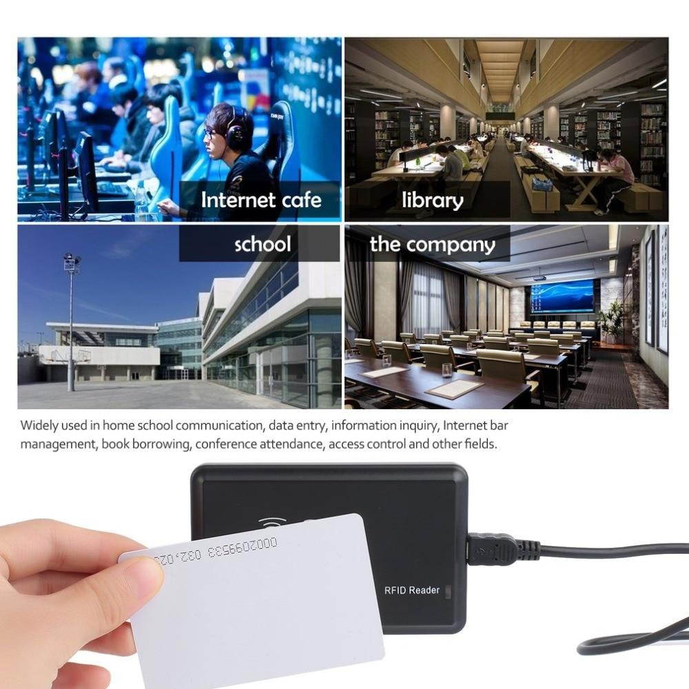 10 Pcs 125KHz EM4100/TK4100 RFID Proximity ID Smart Card 0.85mm Thin Cards for ID And Access Control High Quality