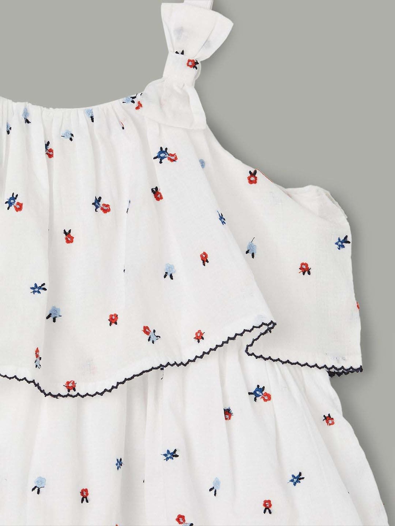 KIDS ONLY Anthracite Black Cotton Printed T-Shirt