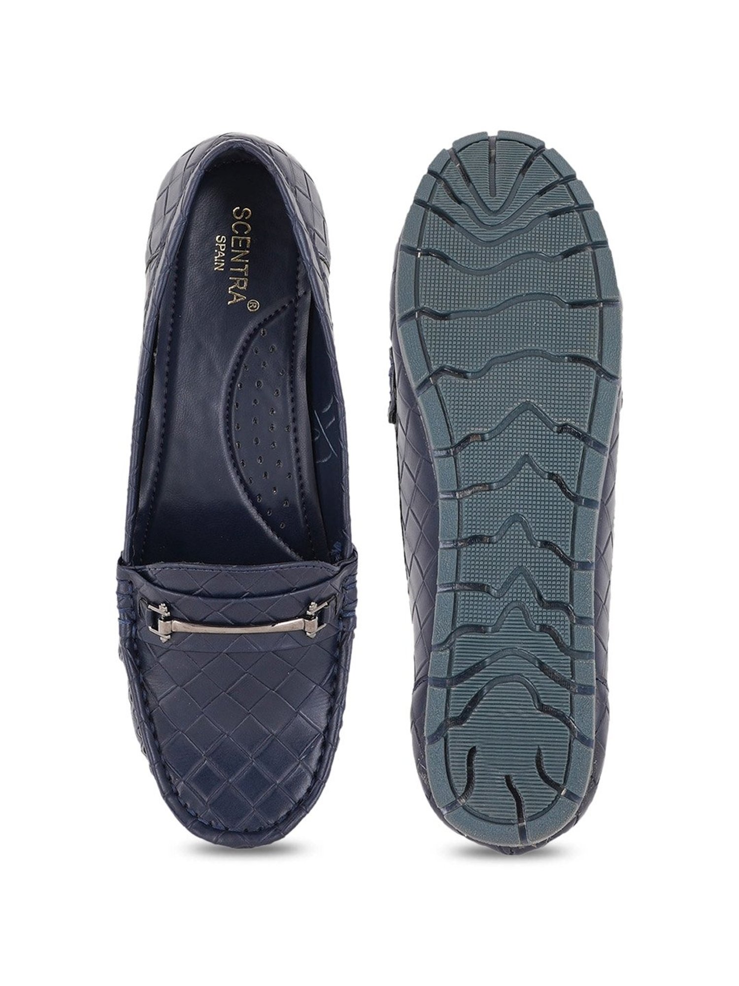 Scentra Women Blue Casual Loafers