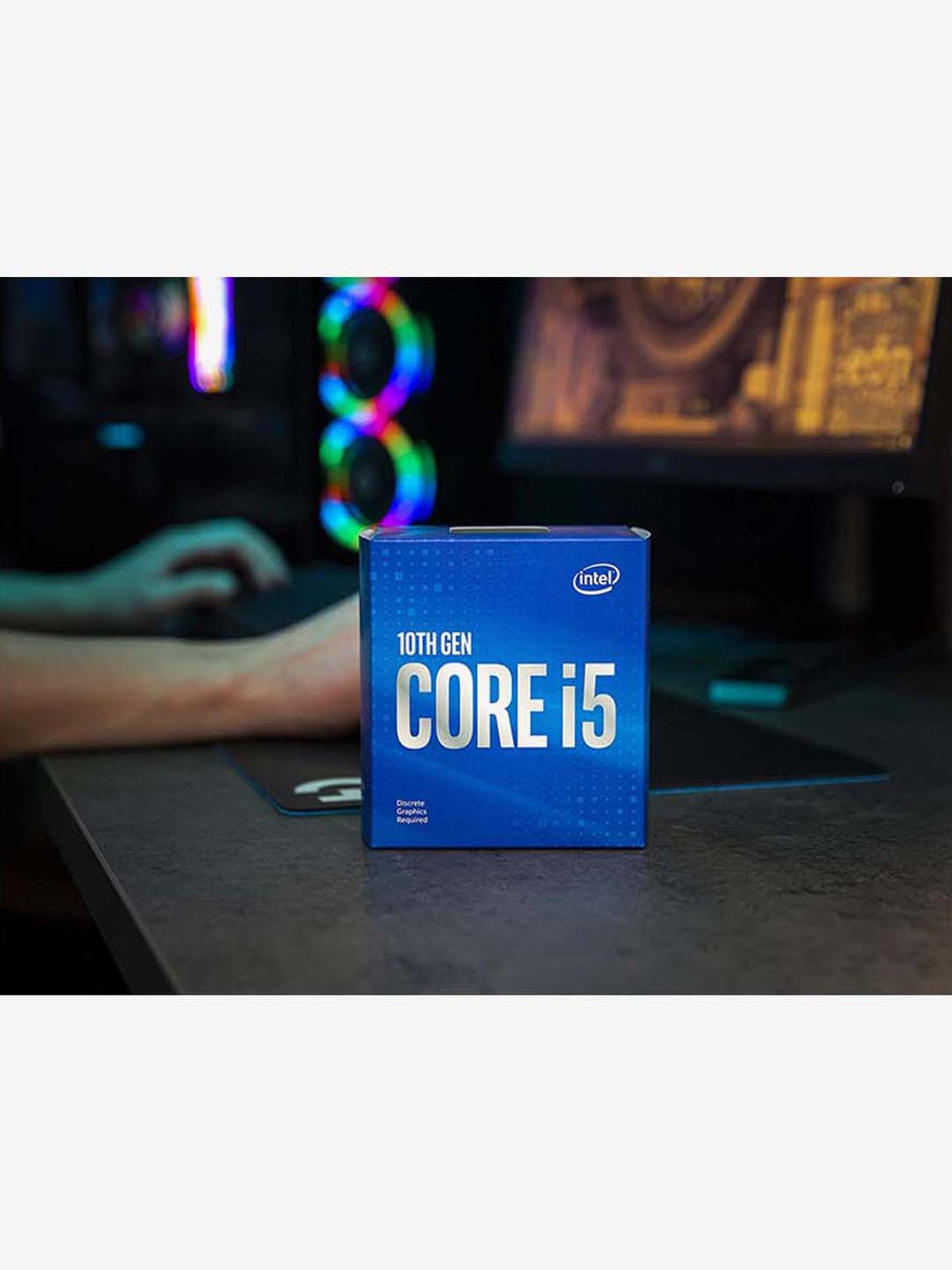 Intel BX8070110400 Core i5-10400 FCLGA1200 2.9 Ghz with Turbo boost up to 4.3 GHz Desktop Processor