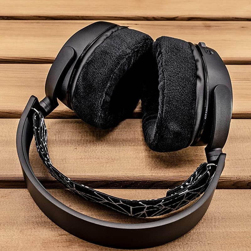 Ear Pads Compatible with ATHM50x M50 M40 Arctis 7 Arctis Pro ATHWS1100iS HD280 Pro SRH 440 MDR7506 V6 Headphone Memory Foam Earpads Black Velvet