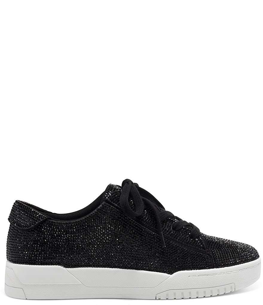 Jessica Simpson Silesta Rhinestone Lace-Up Sneakers