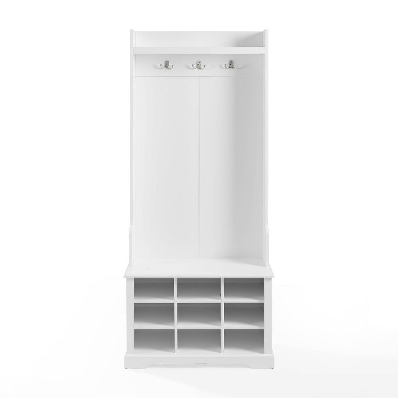 Anderson Shoe Storage Hall Tree White - Crosley
