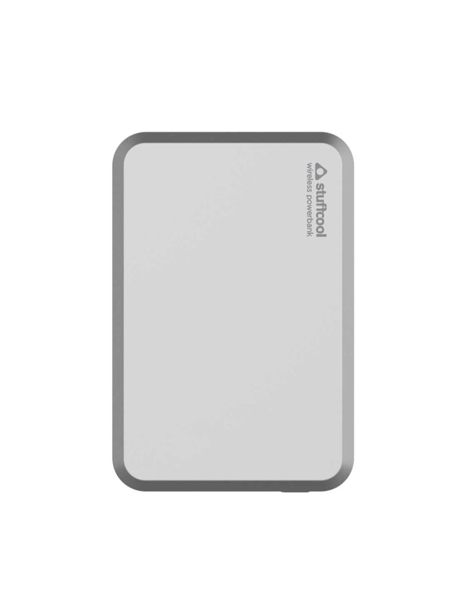 Stuffcool Click 5000mAh Magnetic Wireless Powerbank with 18W PD Type C Port (Metallic Grey)