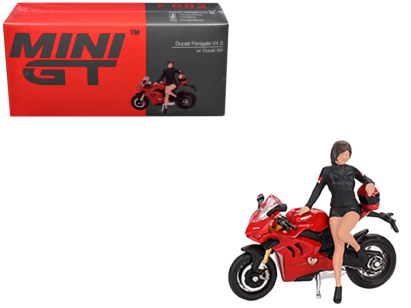 Ducati 1199 Panigale Red with Stand 1/12 Diecast Motorcycle Model by Maisto