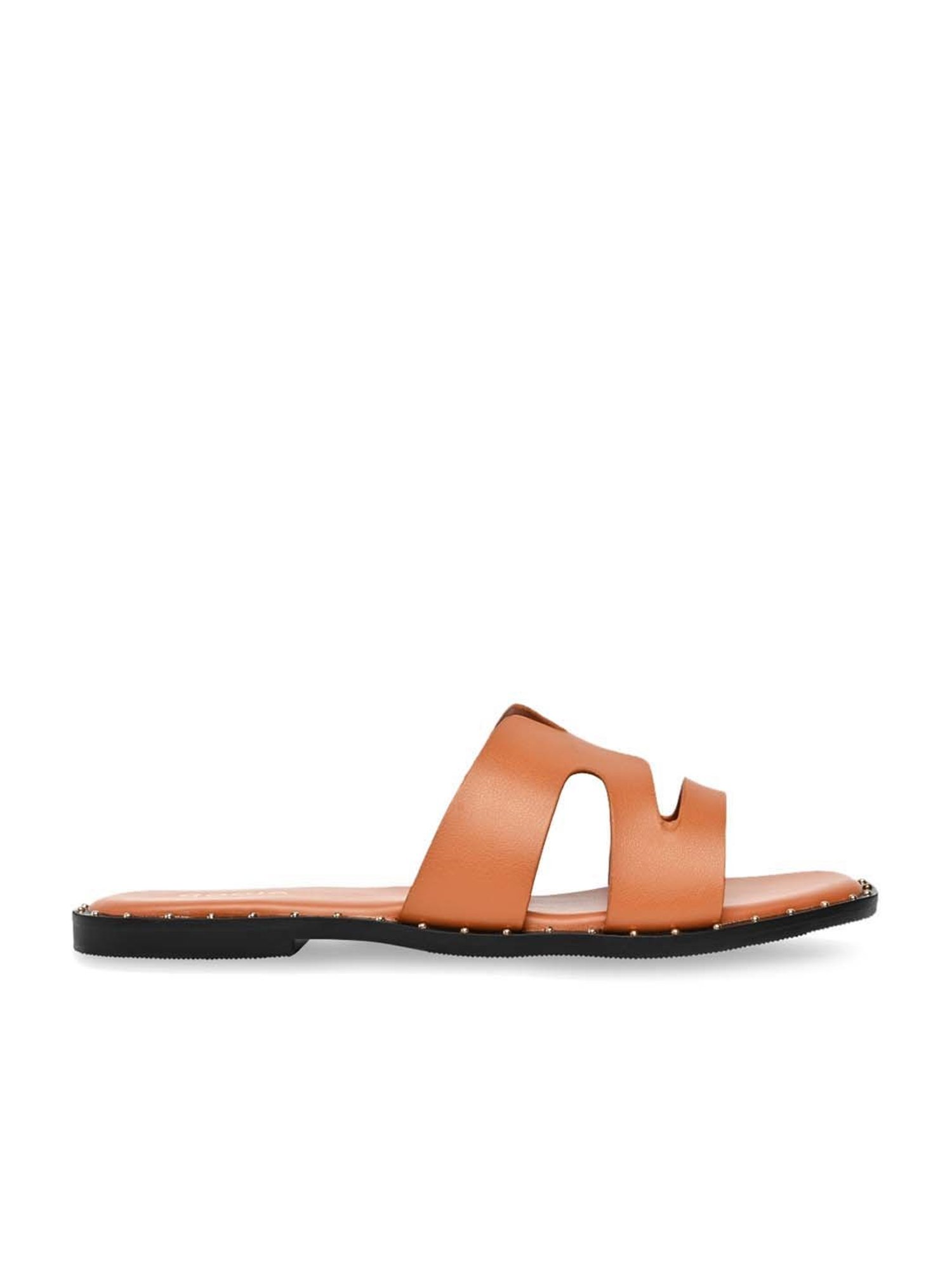 Rocia by Regal Women's Tan Casual Sandals