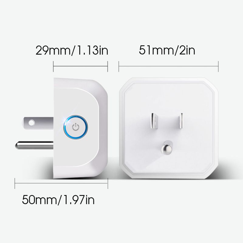 4 Pack WiFi Smart Plug APP Remote Control Timer Outlet Wireless Socket US Plug