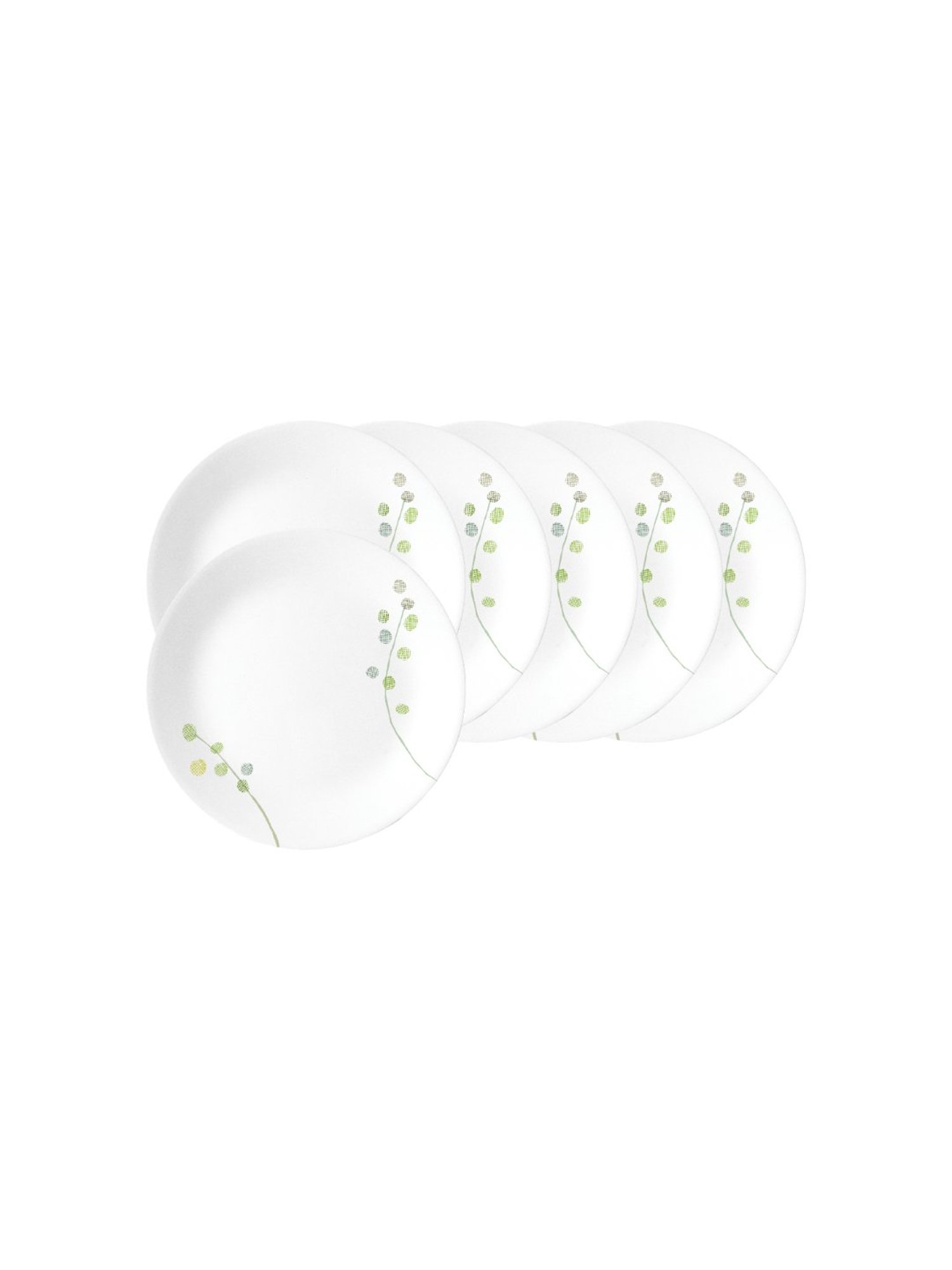 Corelle Livingware Plus Green Delight 17cm Small Plate Pack of 6